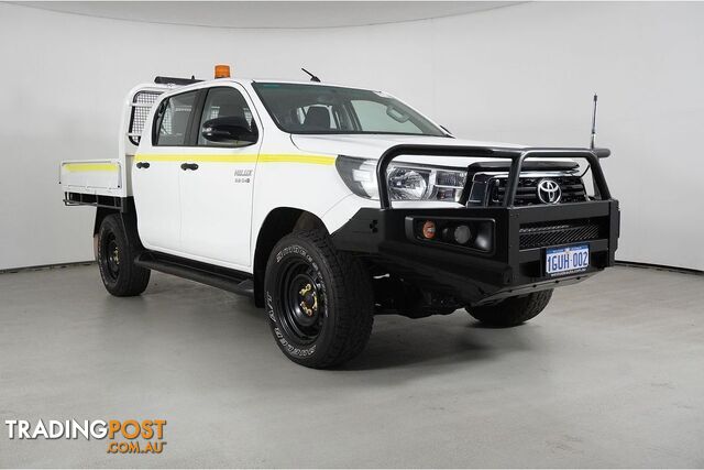 2019 TOYOTA HILUX SR (4X4) GUN126R MY19 UPGRADE DOUBLE CAB CHASSIS