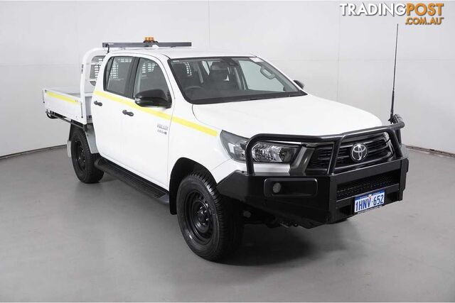 2022 TOYOTA HILUX SR (4X4) STEEL WHEELS GUN126R DOUBLE CAB CHASSIS