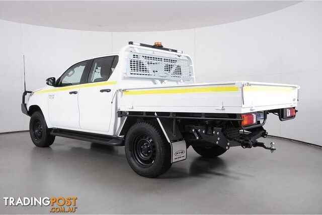 2022 TOYOTA HILUX SR (4X4) STEEL WHEELS GUN126R DOUBLE CAB CHASSIS