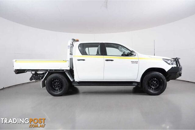 2022 TOYOTA HILUX SR (4X4) STEEL WHEELS GUN126R DOUBLE CAB CHASSIS