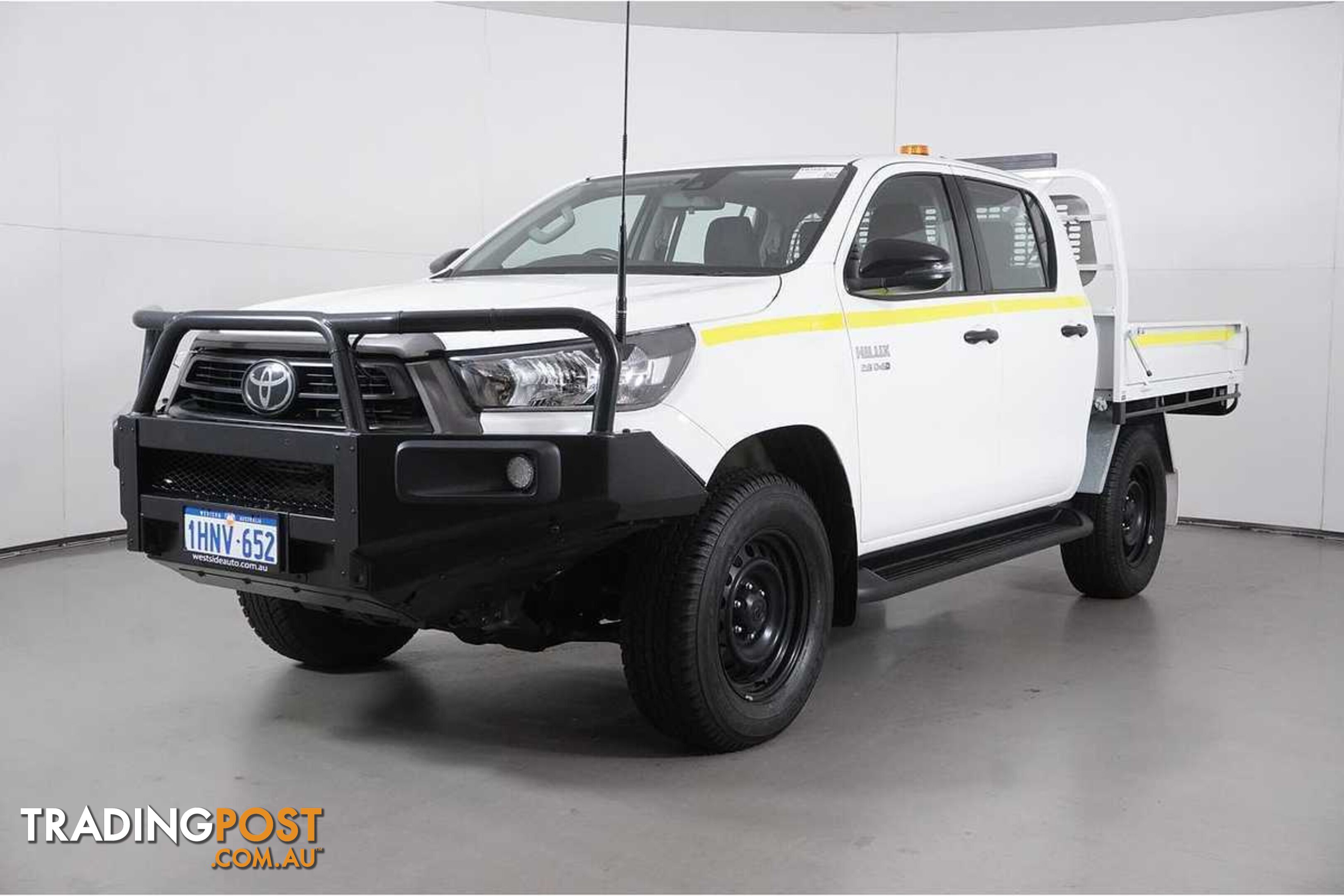 2022 TOYOTA HILUX SR (4X4) STEEL WHEELS GUN126R DOUBLE CAB CHASSIS