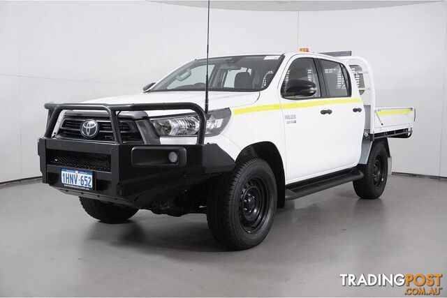 2022 TOYOTA HILUX SR (4X4) STEEL WHEELS GUN126R DOUBLE CAB CHASSIS