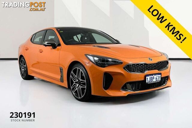 2021 KIA STINGER GT (BLACK LEATHER) CK PE MY21 4D SEDAN