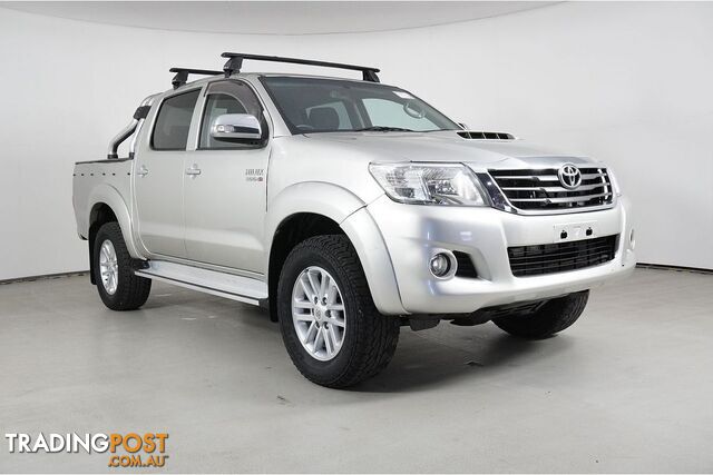 2014 TOYOTA HILUX SR5 (4X4) KUN26R MY12 DUAL CAB PICK-UP