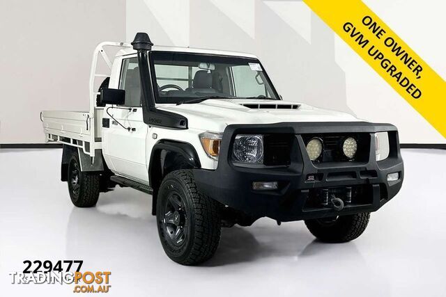 2019 TOYOTA LANDCRUISER WORKMATE (4X4) VDJ79R MY18 C/CHAS