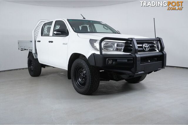 2017 TOYOTA HILUX WORKMATE (4X4) GUN125R MY17 DUAL CAB CHASSIS