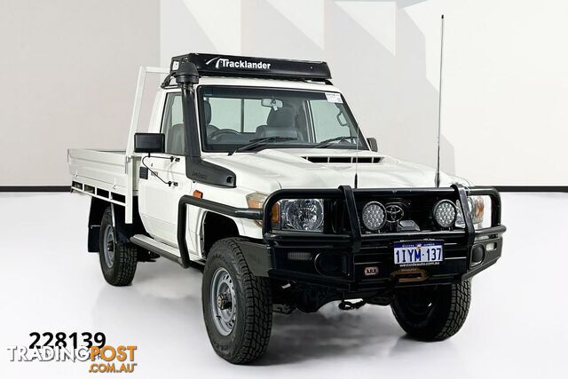2019 TOYOTA LANDCRUISER WORKMATE (4X4) VDJ79R MY18 C/CHAS