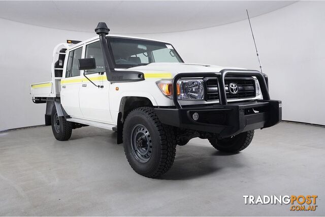 2021 TOYOTA LANDCRUISER WORKMATE VDJ79R DOUBLE CAB CHASSIS