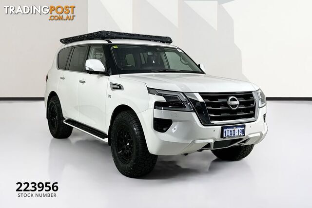 2023 NISSAN PATROL TI (4X4) Y62 SERIES 5 MY23 4D WAGON