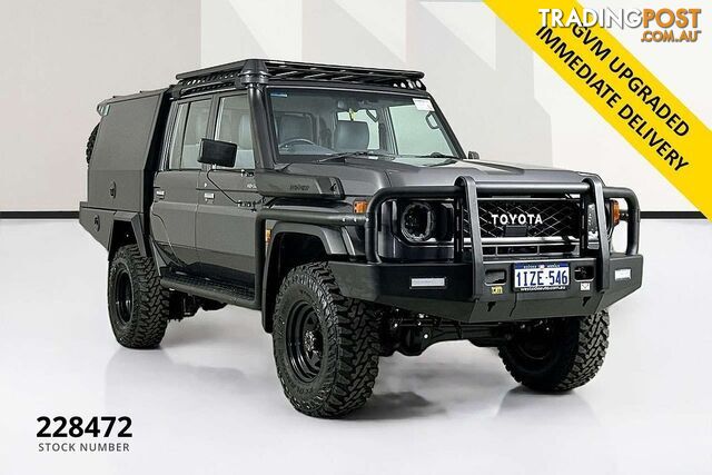 2024 TOYOTA LANDCRUISER LC79 GXL DIFF LOCKS GDJL79R DOUBLE C/CHAS