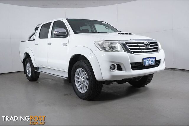 2014 TOYOTA HILUX SR5 (4X4) KUN26R MY12 DUAL CAB PICK-UP