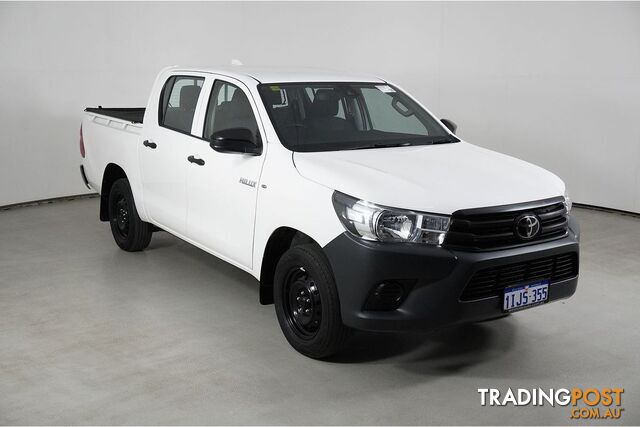 2022 TOYOTA HILUX WORKMATE (4X2) TGN121R DOUBLE CAB PICK UP