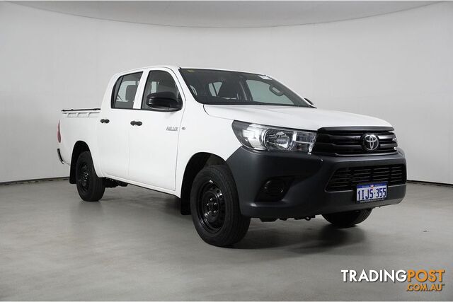 2022 TOYOTA HILUX WORKMATE (4X2) TGN121R DOUBLE CAB PICK UP