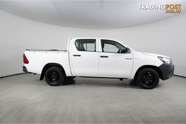 2022 TOYOTA HILUX WORKMATE (4X2) TGN121R DOUBLE CAB PICK UP