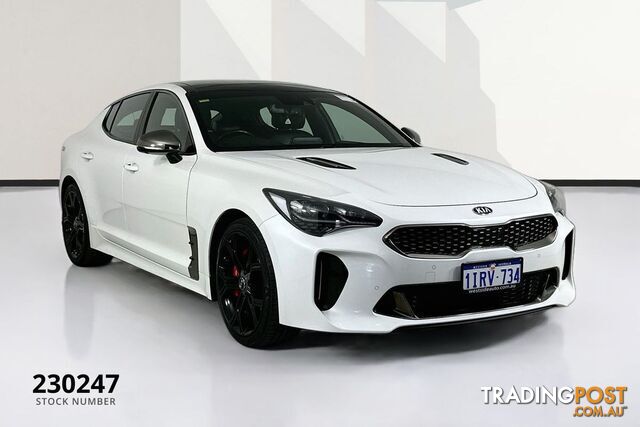 2018 KIA STINGER GT (BLACK LEATHER) CK MY18 (441) 4D SEDAN