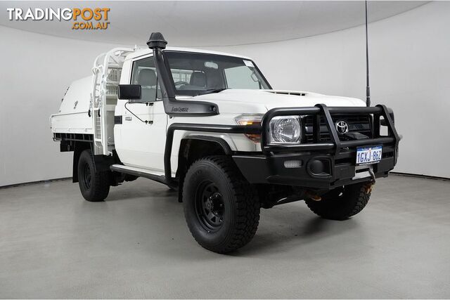 2019 TOYOTA LANDCRUISER WORKMATE (4X4) VDJ79R MY18 CAB CHASSIS