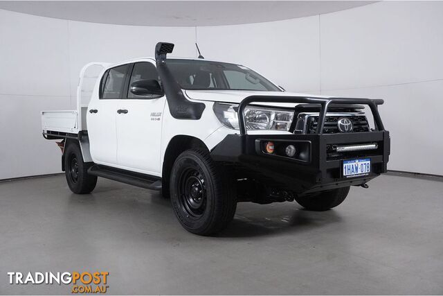 2020 TOYOTA HILUX SR (4X4) GUN126R MY19 UPGRADE DOUBLE CAB CHASSIS