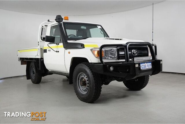 2019 TOYOTA LANDCRUISER WORKMATE (4X4) VDJ79R MY18 CAB CHASSIS