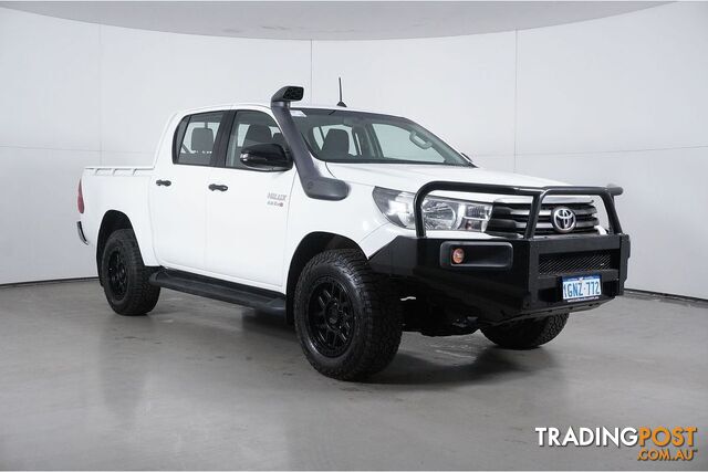 2018 TOYOTA HILUX SR (4X4) GUN126R MY17 DUAL CAB CHASSIS