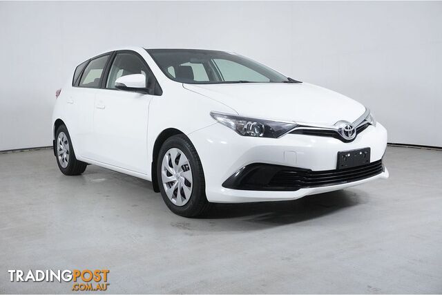 2017 TOYOTA COROLLA ASCENT ZRE182R MY15 HATCHBACK