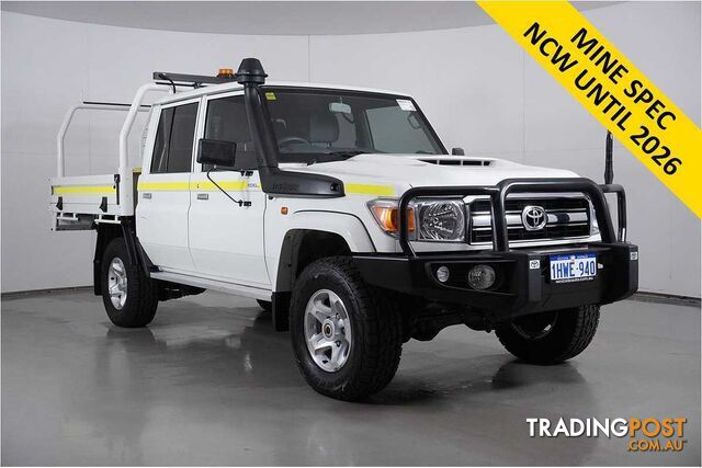2021 TOYOTA LANDCRUISER GXL VDJ79R DOUBLE CAB CHASSIS