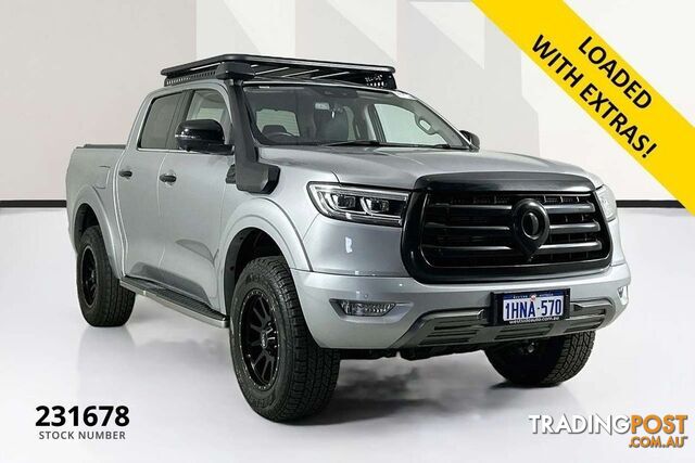 2022 GWM UTE CANNON-X (4X4) DUAL CAB UTILITY