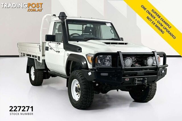 2019 TOYOTA LANDCRUISER WORKMATE (4X4) VDJ79R MY18 C/CHAS