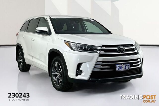 2018 TOYOTA KLUGER GX (4X2) GSU50R 4D WAGON