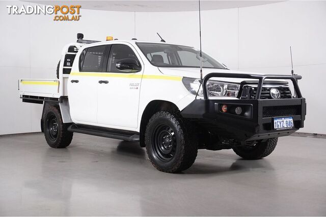 2020 TOYOTA HILUX SR (4X4) GUN126R MY19 UPGRADE DOUBLE CAB CHASSIS