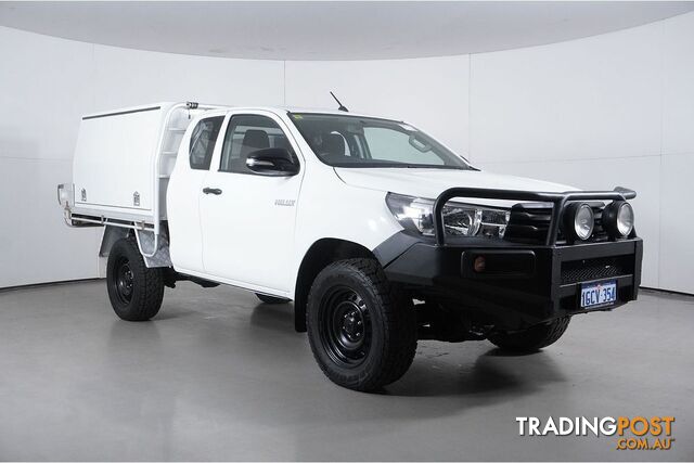 2016 TOYOTA HILUX WORKMATE (4X4) GUN125R X CAB CAB CHASSIS