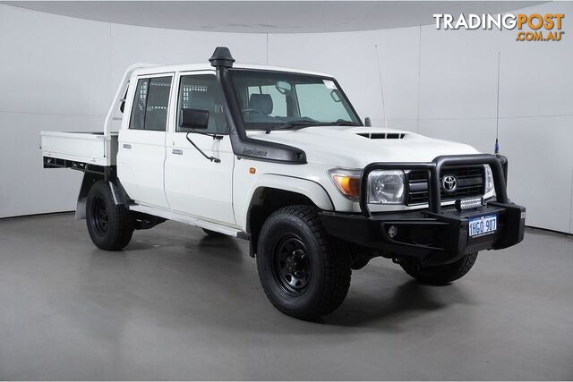 2020 TOYOTA LANDCRUISER WORKMATE (4X4) VDJ79R MY18 DOUBLE CAB CHASSIS