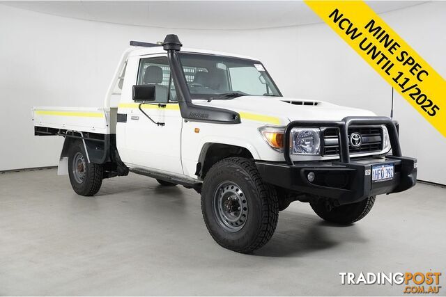 2020 TOYOTA LANDCRUISER WORKMATE VDJ79R CAB CHASSIS