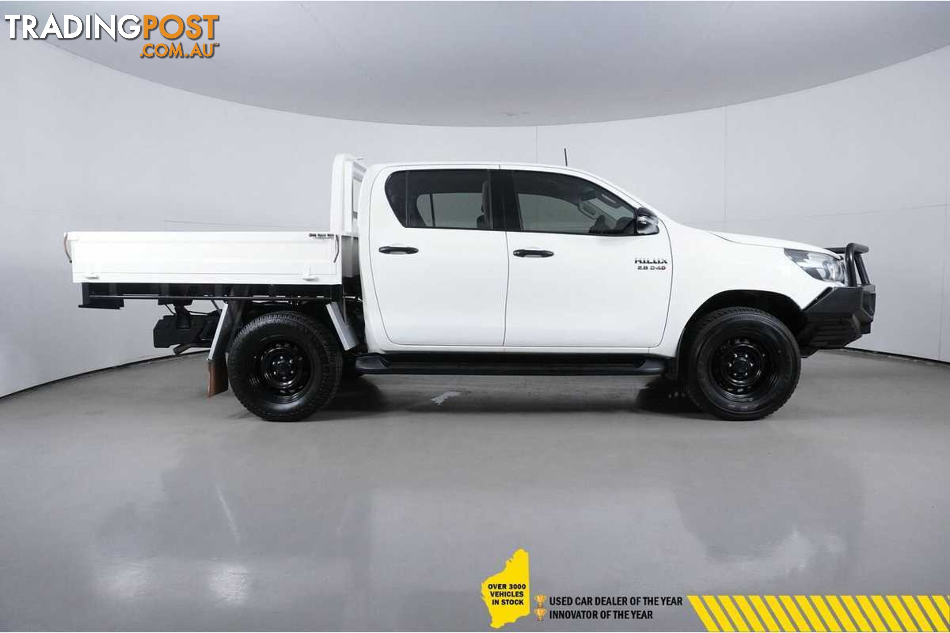 2019 TOYOTA HILUX SR (4X4) GUN126R MY19 DOUBLE CAB CHASSIS