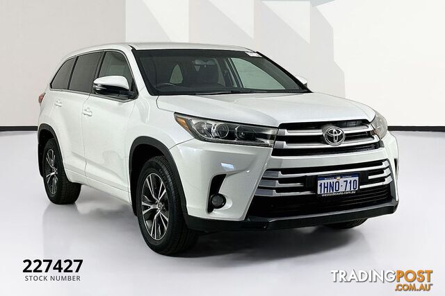 2017 TOYOTA KLUGER GX (4X4) GSU55R 4D WAGON