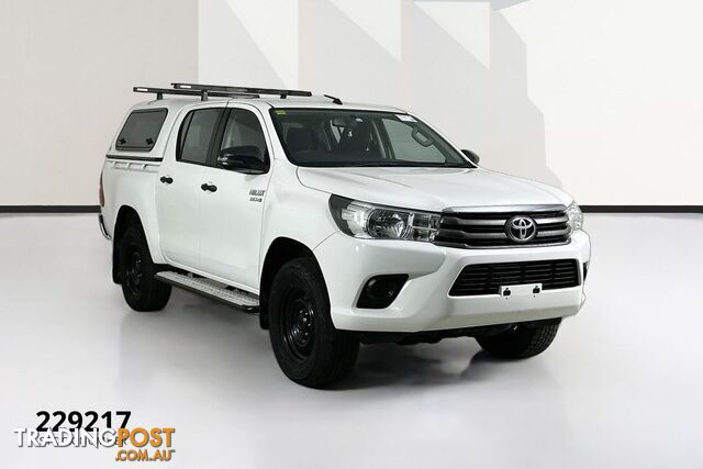2018 TOYOTA HILUX SR (4X4) GUN126R MY17 DUAL CAB UTILITY