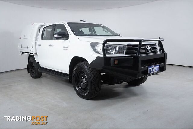 2016 TOYOTA HILUX SR (4X4) GUN126R DUAL CAB CHASSIS