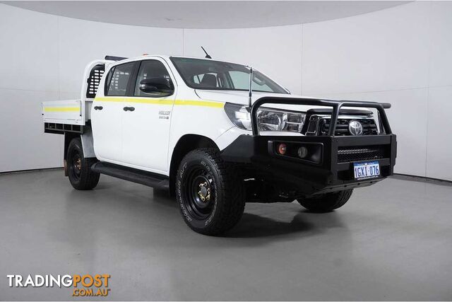 2019 TOYOTA HILUX SR (4X4) GUN126R MY19 UPGRADE DOUBLE CAB CHASSIS