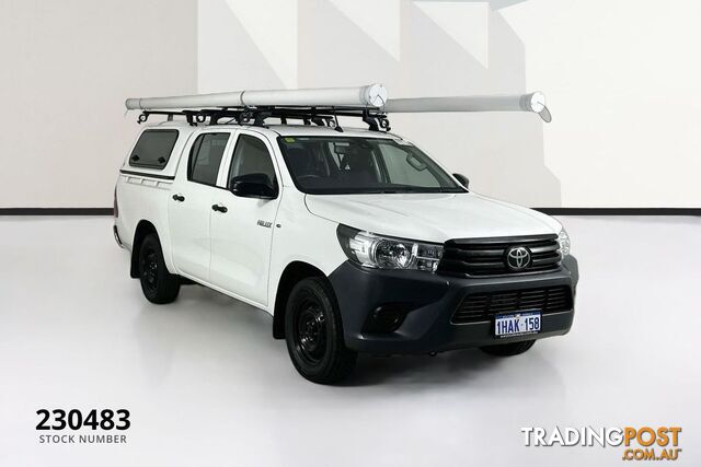2020 TOYOTA HILUX WORKMATE TGN121R FACELIFT DOUBLE CAB P/UP