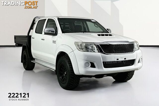2015 TOYOTA HILUX SR5 (4X4) KUN26R MY14 DUAL CAB P/UP