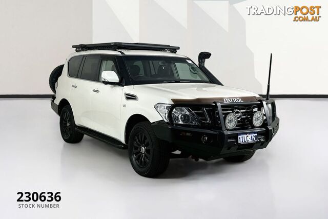 2019 NISSAN PATROL TI (4X4) Y62 SERIES 4 MY18 4D WAGON
