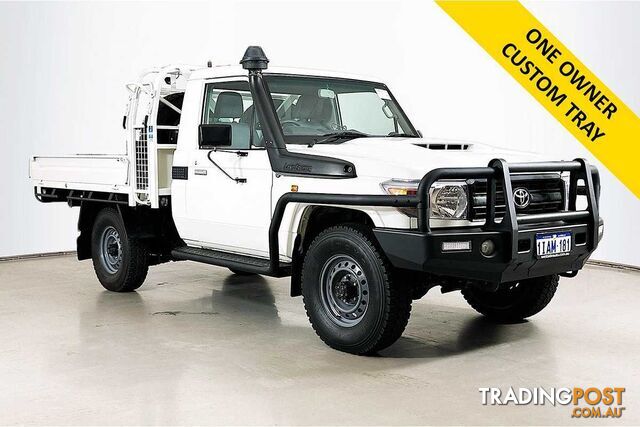 2018 TOYOTA LANDCRUISER WORKMATE (4X4) VDJ79R MY18 CAB CHASSIS