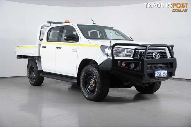 2019 TOYOTA HILUX SR (4X4) GUN126R MY19 DOUBLE CAB CHASSIS