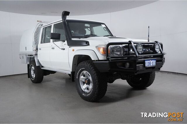 2012 TOYOTA LANDCRUISER GXL (4X4) VDJ79R MY12 UPDATE DOUBLE CAB CHASSIS