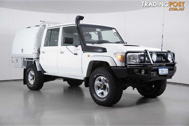 2012 TOYOTA LANDCRUISER GXL (4X4) VDJ79R MY12 UPDATE DOUBLE CAB CHASSIS