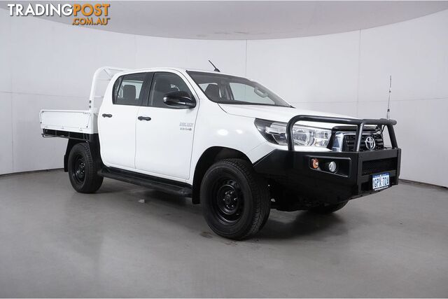 2018 TOYOTA HILUX SR (4X4) GUN126R MY19 DOUBLE CAB CHASSIS