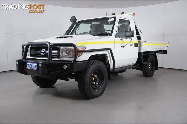 2018 TOYOTA LANDCRUISER WORKMATE (4X4) VDJ79R MY18 CAB CHASSIS