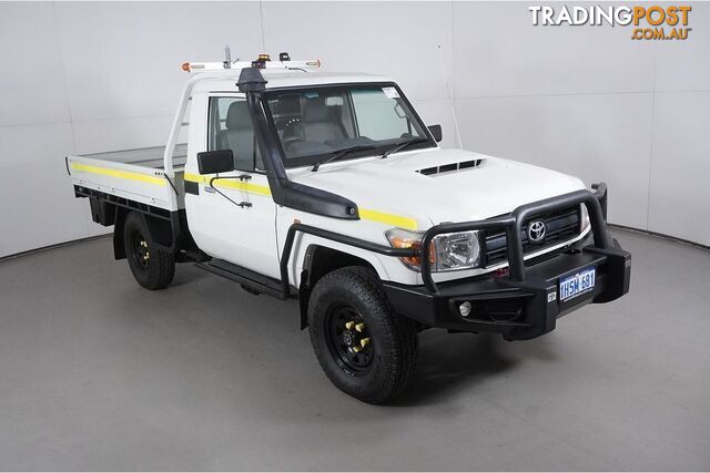 2018 TOYOTA LANDCRUISER WORKMATE (4X4) VDJ79R MY18 CAB CHASSIS