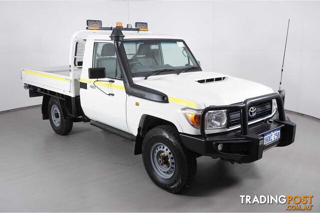 2020 TOYOTA LANDCRUISER WORKMATE (4X4) VDJ79R MY18 CAB CHASSIS