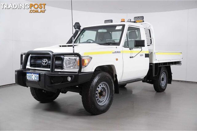 2020 TOYOTA LANDCRUISER WORKMATE (4X4) VDJ79R MY18 CAB CHASSIS