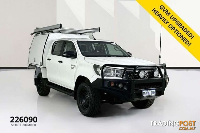 2019 TOYOTA HILUX SR (4X4) GUN126R MY19 DOUBLE C/CHAS